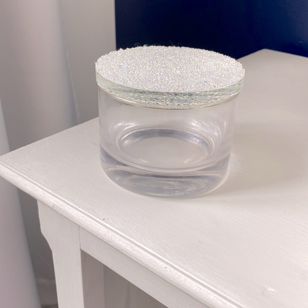 Oleg Cassini Home Collection Sparkling Covered Box